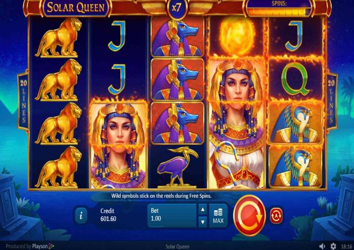 playson casino games solar queen