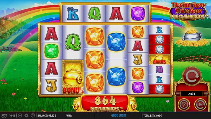 rainbow riches megaways