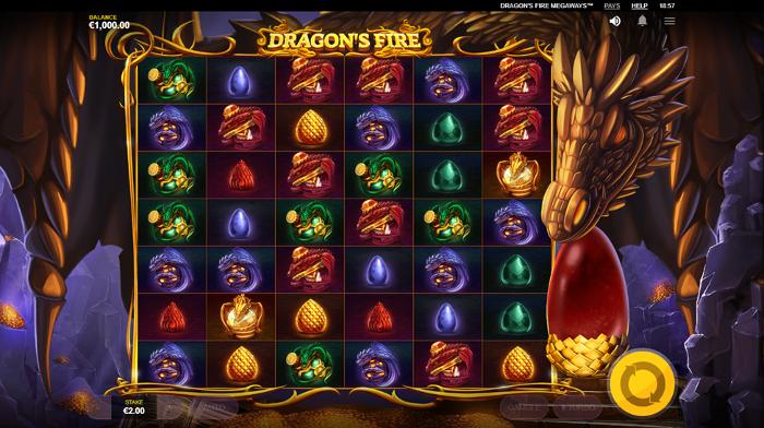 red tiger casino games dragon fire megaways