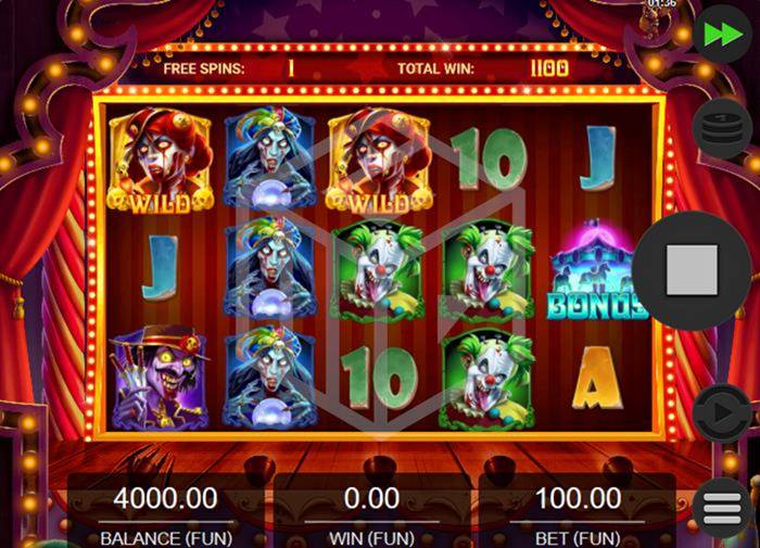relax gaming casino games zombie circus