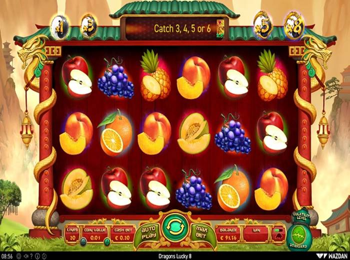 wazdan casino games dragons lucky 8