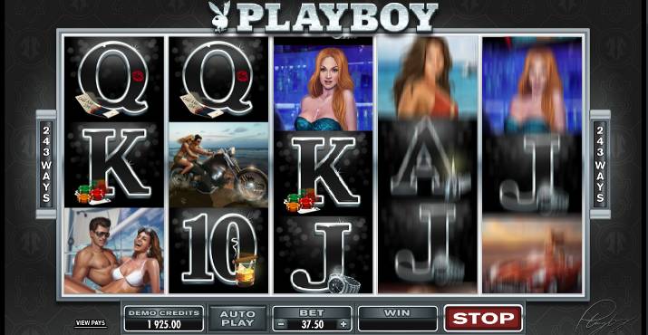 microgaming slots playboy