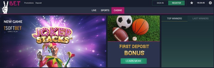 vbet review design