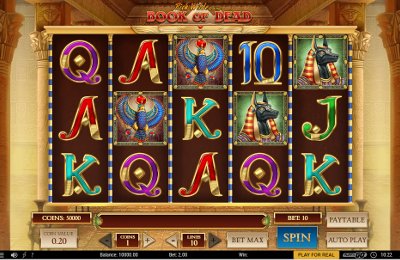 video slot book of dead