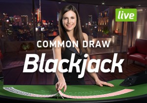 Live Common Draw Blackjack