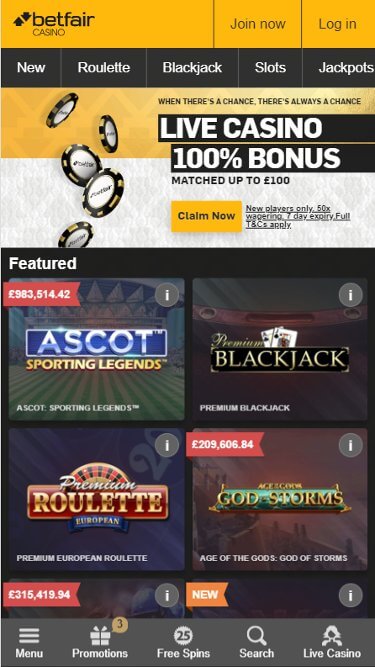 Betfair Casino Bonuses And Review Casinoguide