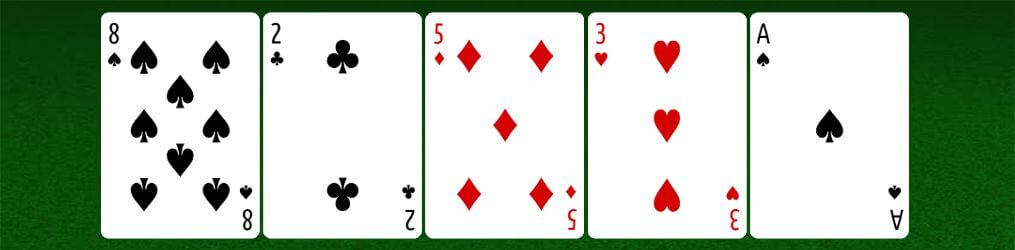 Pontoon five card trick