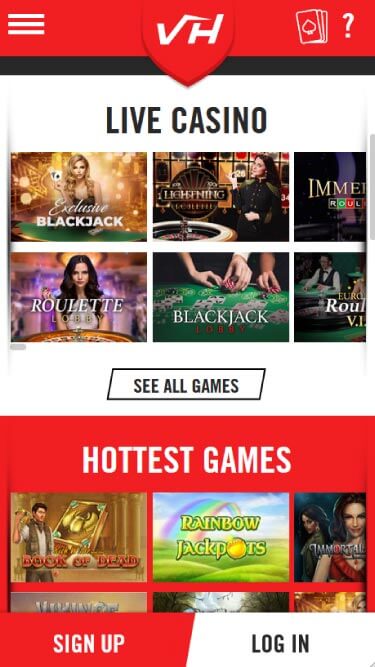 Vegas Hero Casino Mobile Review