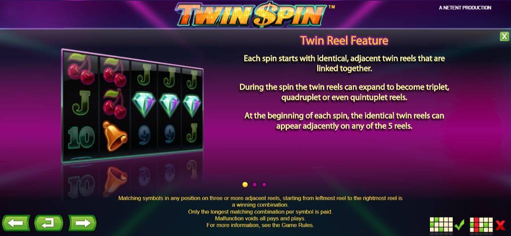 Twin spin game rules