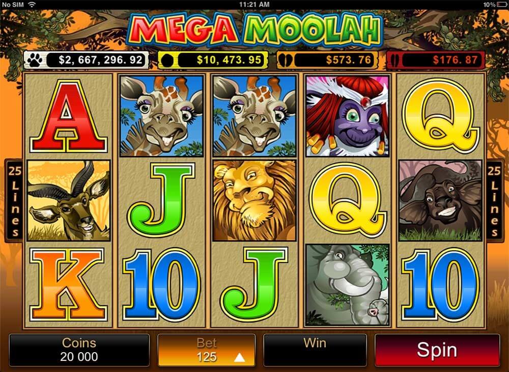 Mega Moolah On Mobile