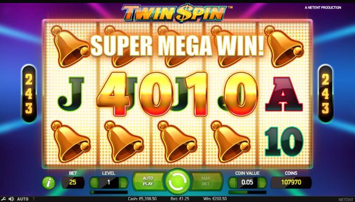 Twin Spin Jackpot / Max Win