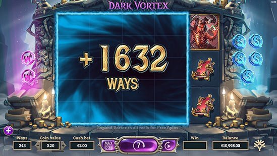 Dark Vortex Jackpot / Max Win