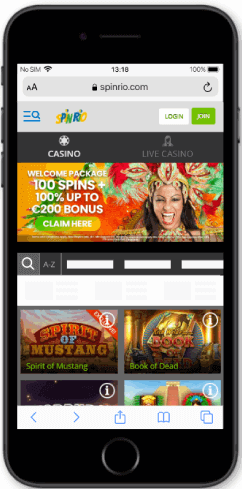 Spin Rio Casino Mobile Review