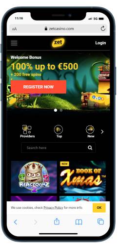 Zet Casino Mobile Review