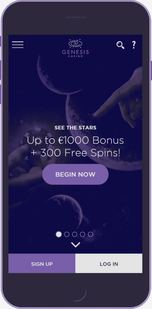 Genesis Casino Mobile