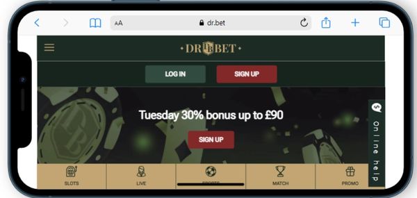 dr bet casino mobile review uk