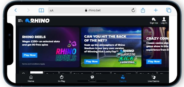 rhino bet casino mobile