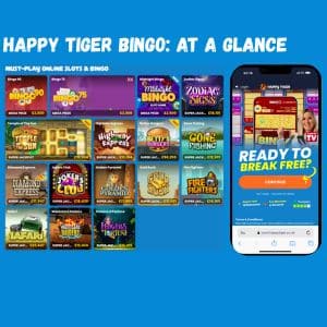 Happy Tiger Bingo Review 2026 Up To 100 In Bonus Funds